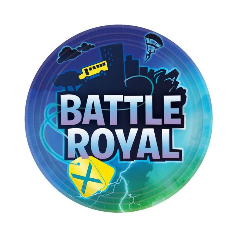 Papperstallrikar Fortnite Kalas Battle Royal