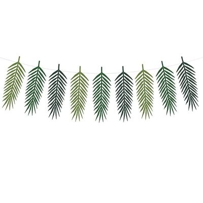 Girlang Aloha Tropiska blad