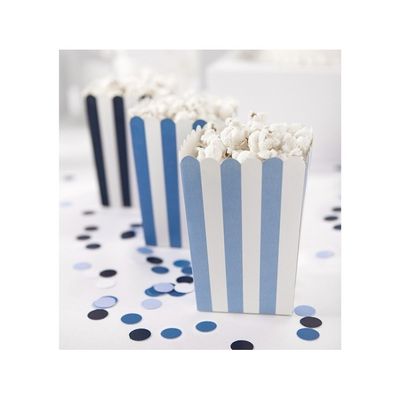 Popcornbägare Blå Mix