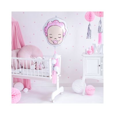 Folieballong Babyflicka