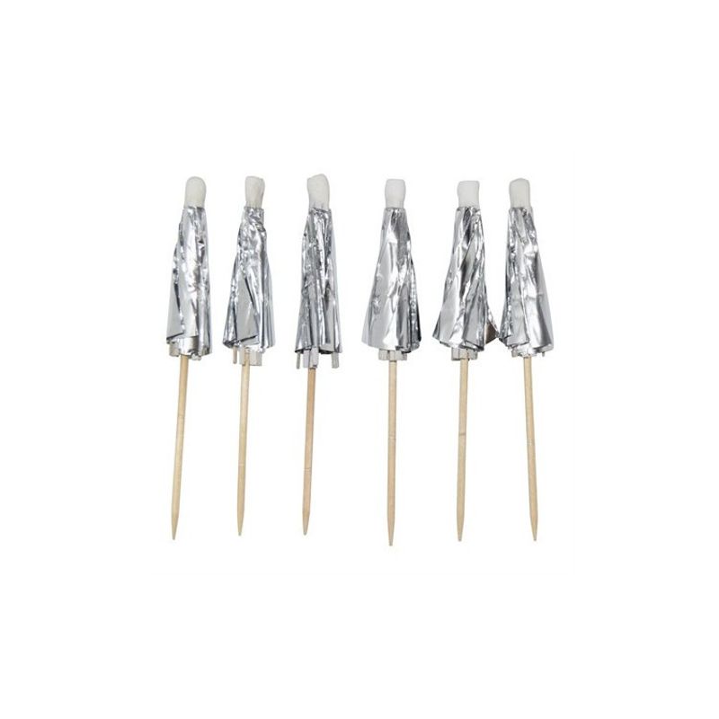 Parasoll Partypicks Silver