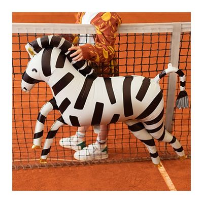 Folieballong Zebra
