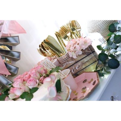 Pappersmuggar Rosa och Rosé