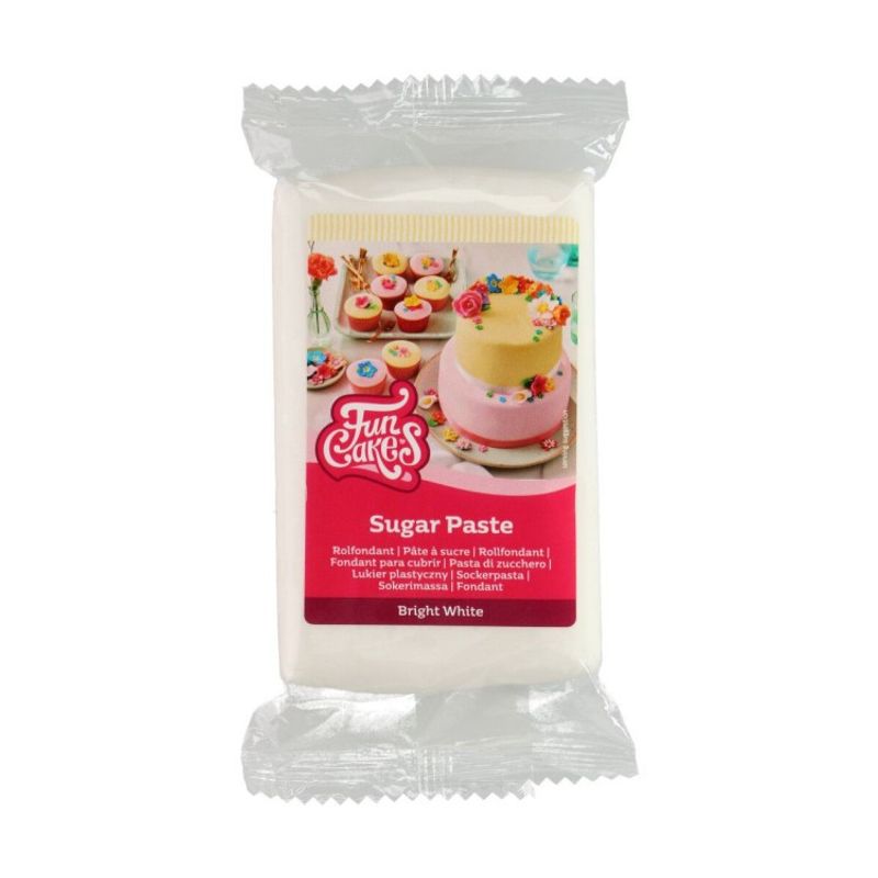 Sockerpasta, Sugarpaste Bright White