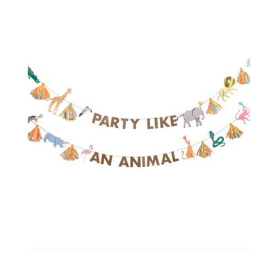 Girlang "Party Like An Animal" - Meri Meri