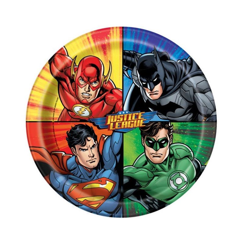 Papperstallrikar Justice League