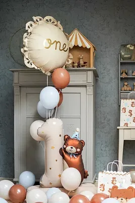 Foileballong med volang, "One"