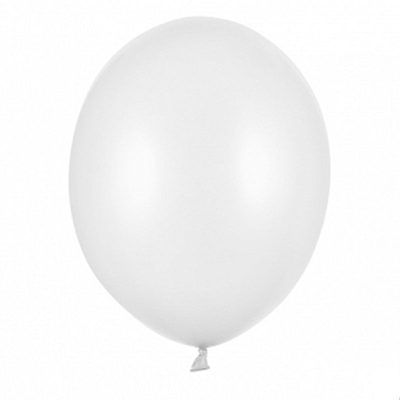 Ballonger Pärlemor vit