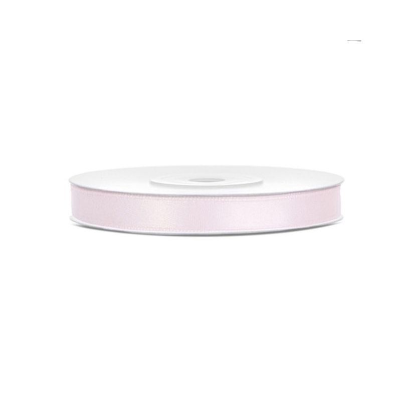 Sidenband, Satinband Puderrosa 6 mm
