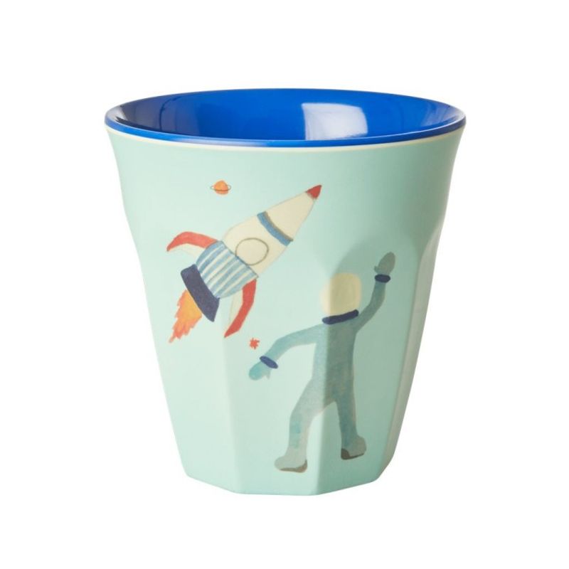 Rice Melaminmugg Medium, Rymd
