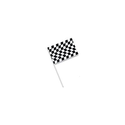 Flagga Svart/Vit, Racingflagga
