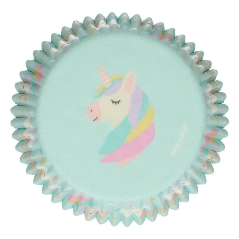 Muffinsformar Enhörning Pastell