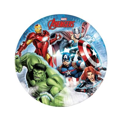 Papperstallrikar Avengers Kalas
