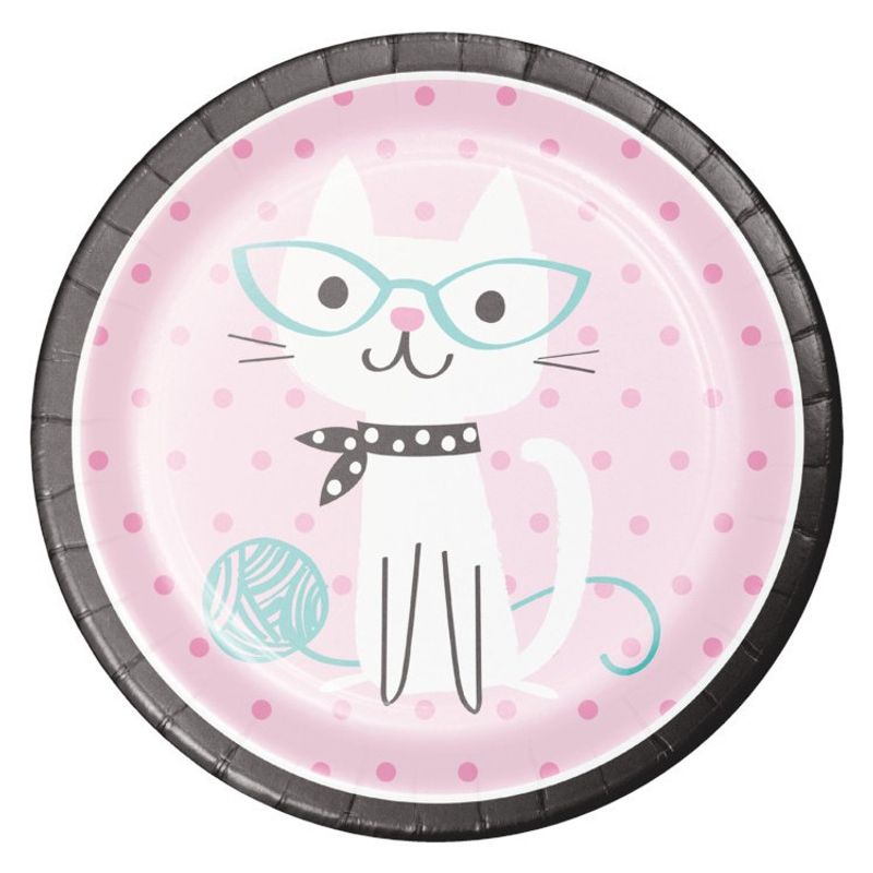 Papperstallrikar Kissekatt