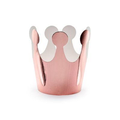 Party Krona Roséguld 6-pack