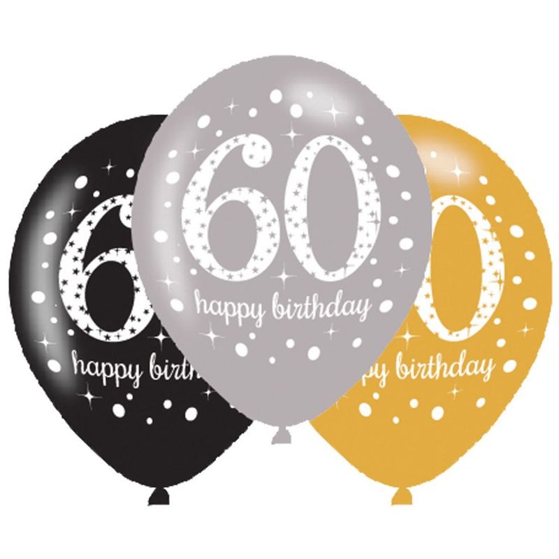 Ballonger 60 år Lyx