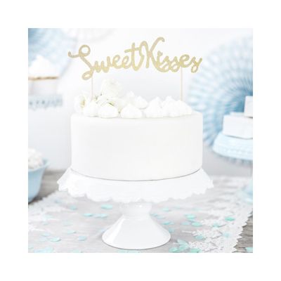 Cake Topper Sweet Kisses