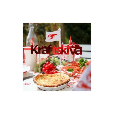 Cake Topper Kräftskiva