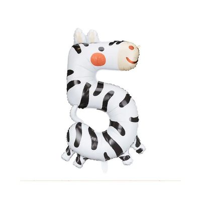 Sifferballong 5, Zebra