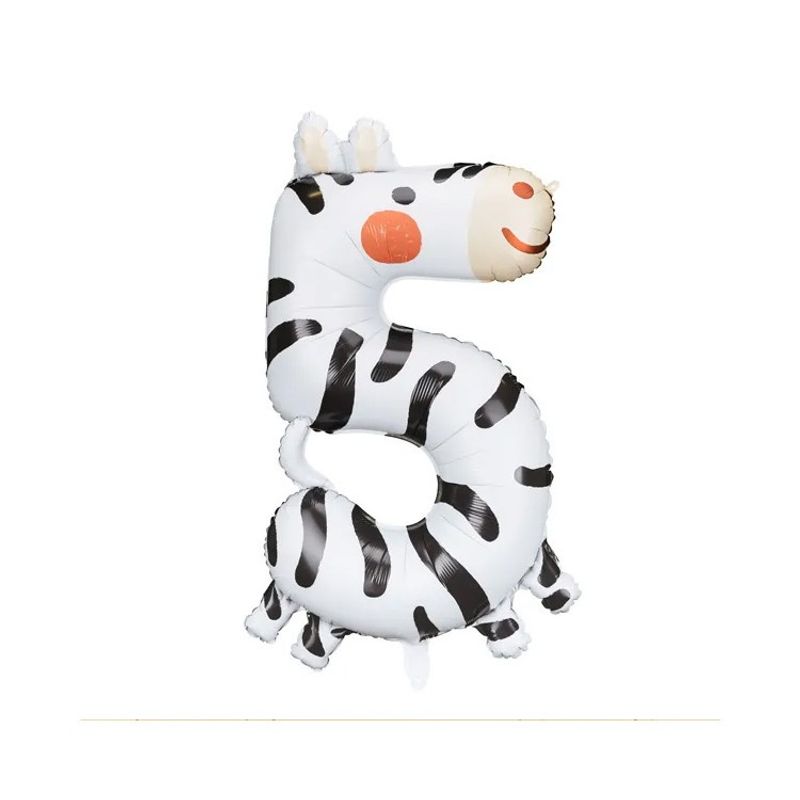 Sifferballong 5, Zebra