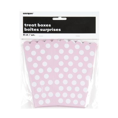 Godisbox Rosa Dots