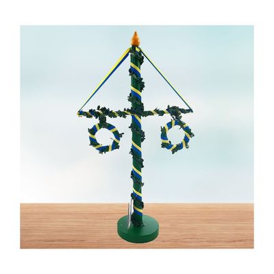 Midsommarstång Trä Grön 37 cm