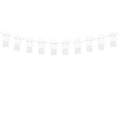 Pappersgirlang Spöken med Tassels