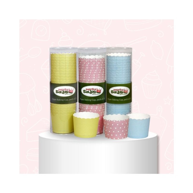 Muffinsformar 3-pack pastell