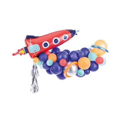Ballongkit Rymdraket 43 ballonger
