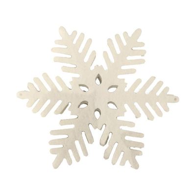 Snöflingor Vita med krok