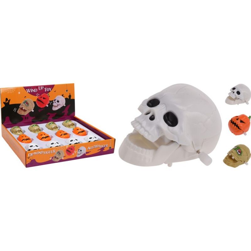 Gapande Wind up Halloweenfigurer
