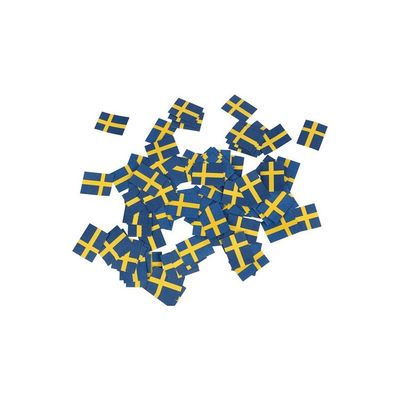 Konfetti Svenska Flaggan
