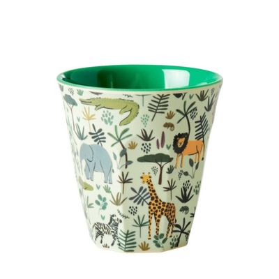 Rice Melaminmugg Small - Mixade motiv