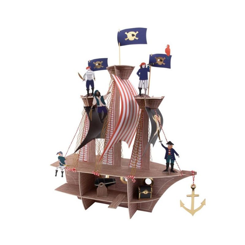 Bordsdekoration Piratskepp - Meri Meri