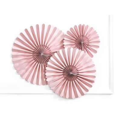 Pappersmåne 3-pack Gammelrosa