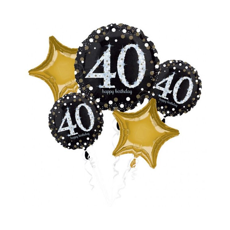 Ballongbukett 40 år