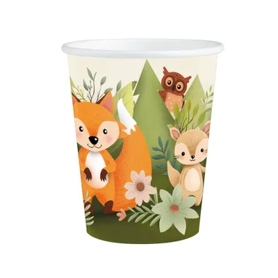 Pappmuggar Skogens Vänner, 6-pack