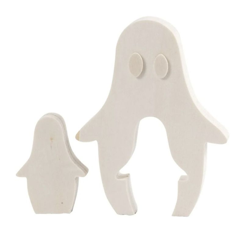 Halloween Dekoration Spöken i Trä