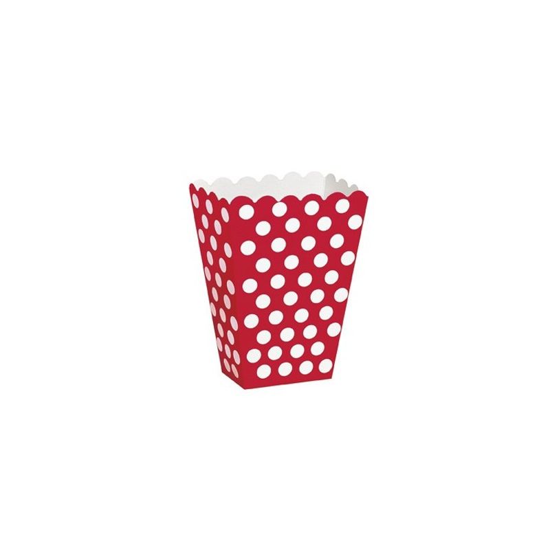 Röd Polka Dot Godisbox