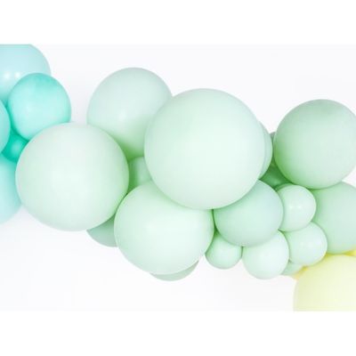 Ballonger Pastell Grön