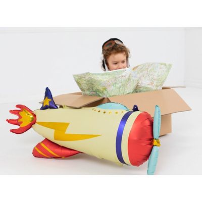 Folieballong Flygplan
