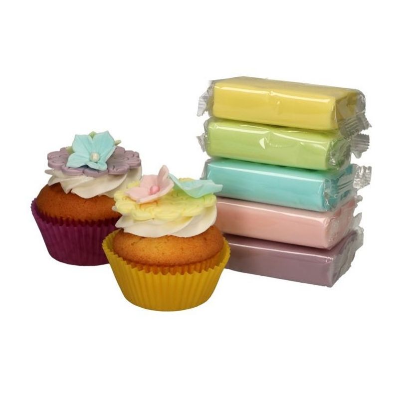 Sockerpasta, Sugarpaste Pastell Mix