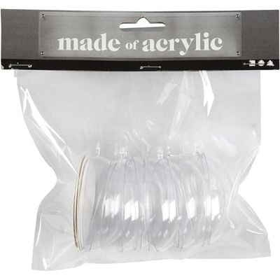 5-pack ägg av akryl