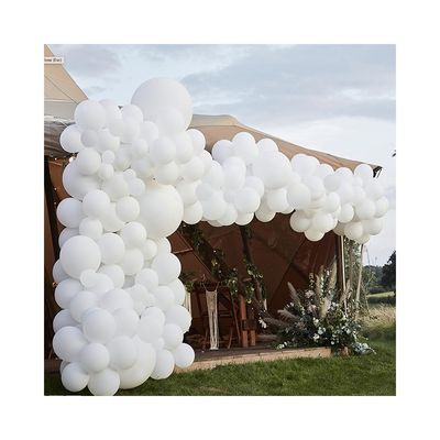 Ballongbåge Lyx vit