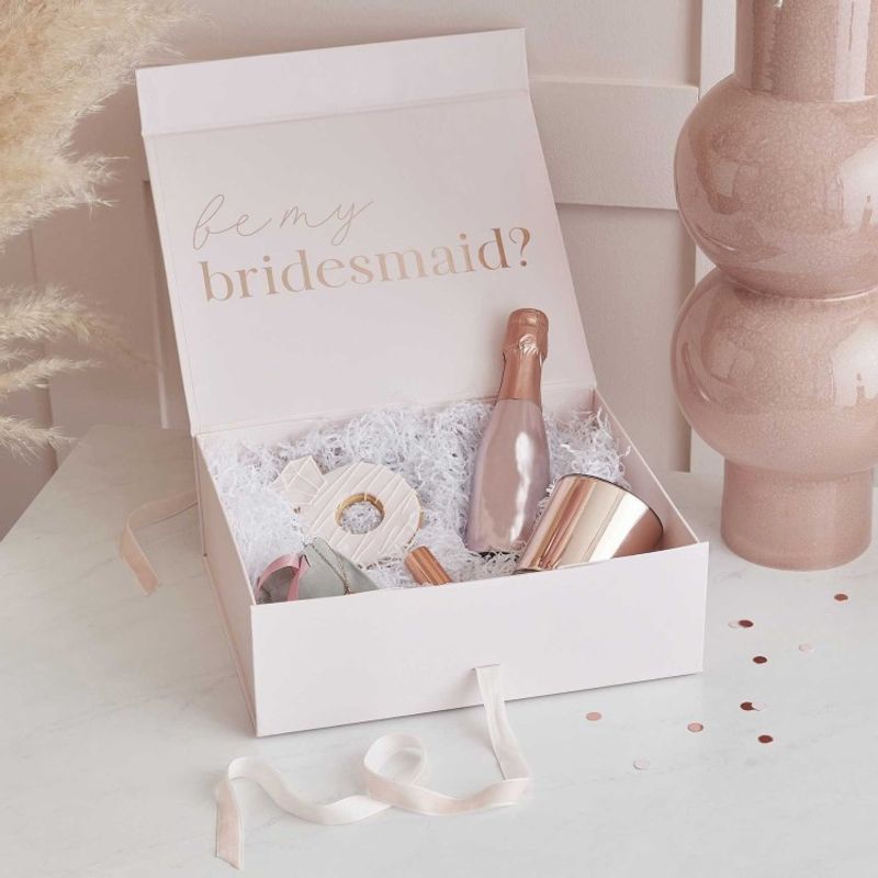 "Will you be my bridesmaid" Box