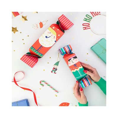 Presentbox 2-pack Tomte