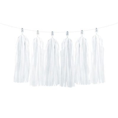 Girlang Tassels Vit
