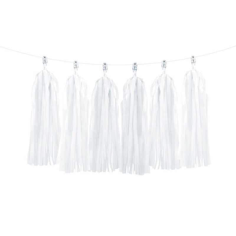 Girlang Tassels Vit