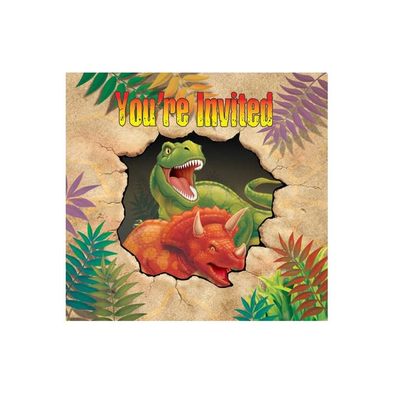 Dino Blast Inbjudan