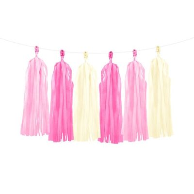 Girlang Tassels Rosamix